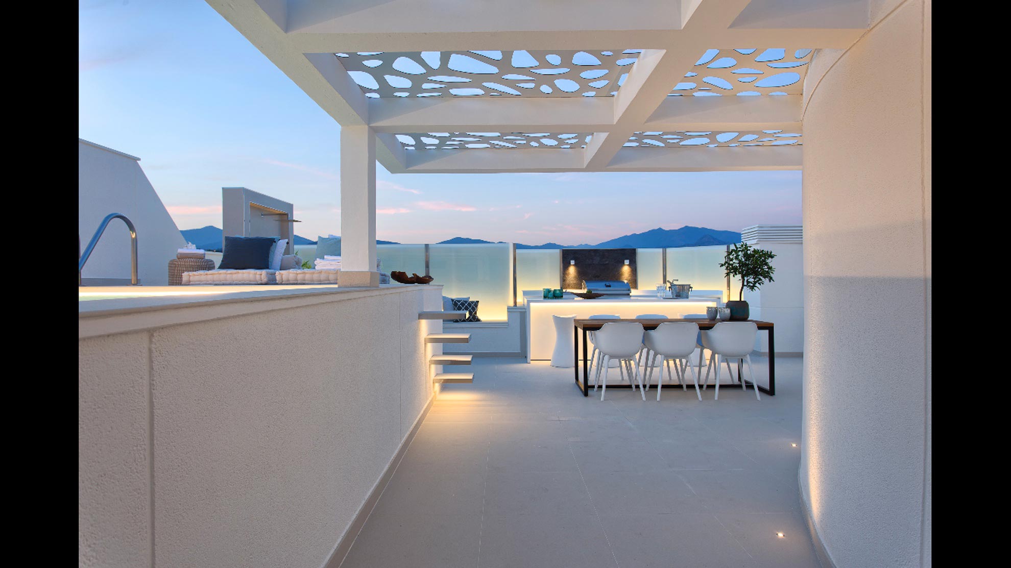 Diseño de terrazas en áticos: claves para crear un oasis privado