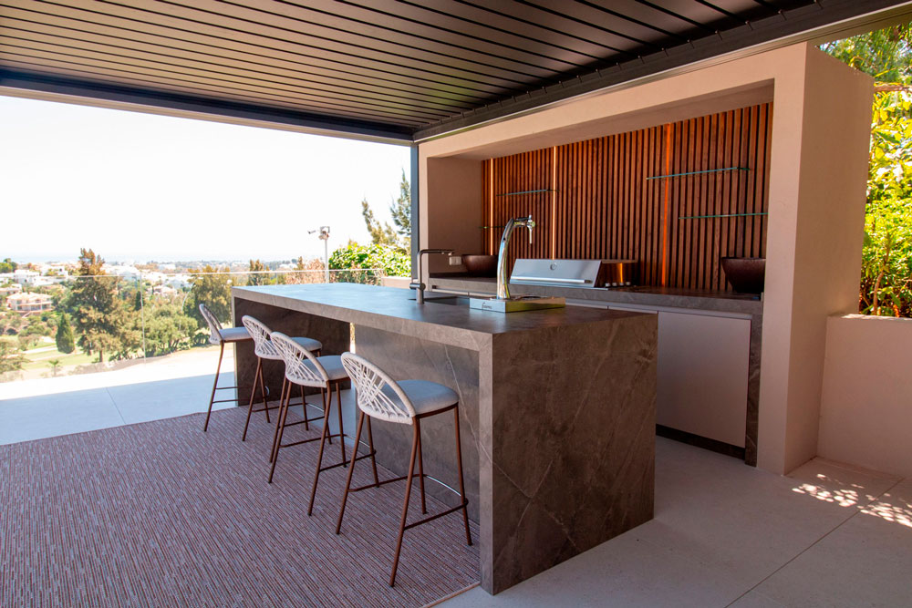 Diseño de cocina de lujo para villas en la Costa del Sol | Kubic Design Solutions