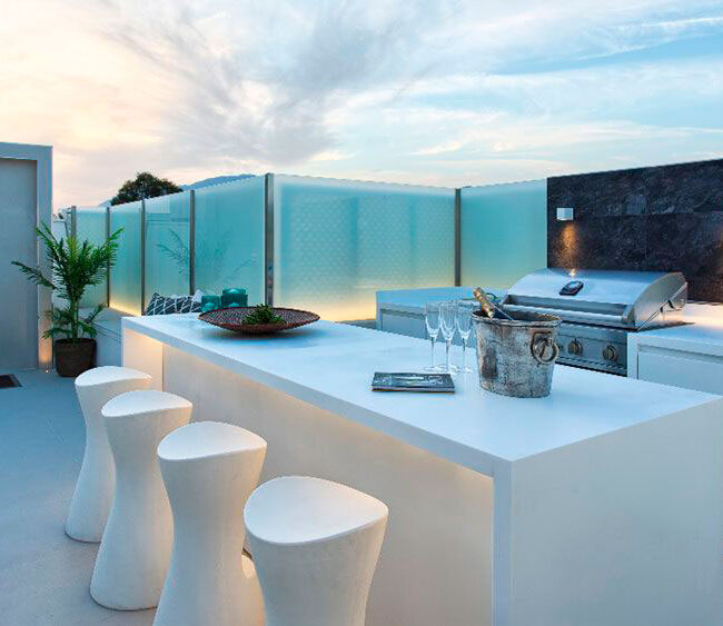 Cocina exterior resistente a las inclemencias | Kubic Design Solutions