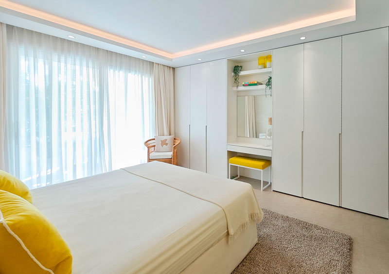 Guest bedroom in a villa on the Costa del Sol | Kubic Design Solutions