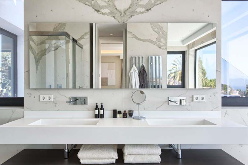 Custom Bathroom Cabinetry Project in Nagüelles, Marbella | Kubic Design Solutions